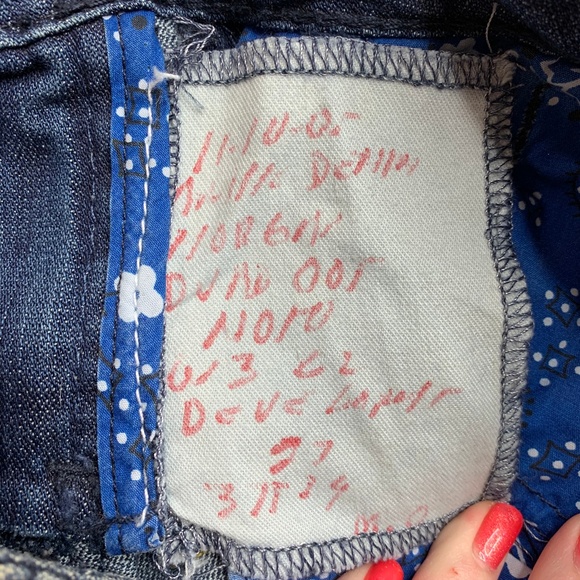 Antik Denim Straight Leg Blue Jeans Denim - Picture 8 of 8